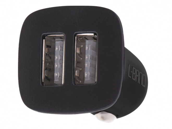 Ładowarka samochodowa L-BRNO Dual USB + micro