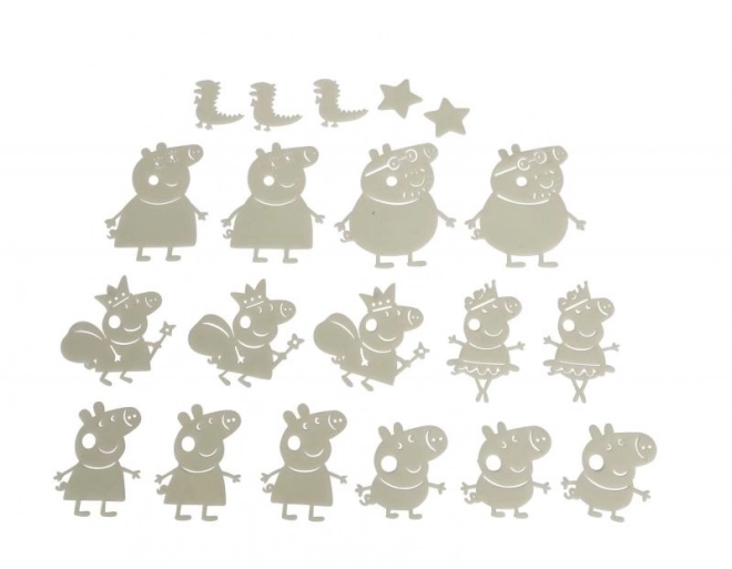 Świecące figurki Peppa Pig