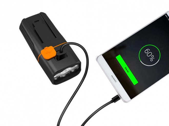 Zestaw przedniego i tylnego światła LED do roweru z ładowaniem USB
