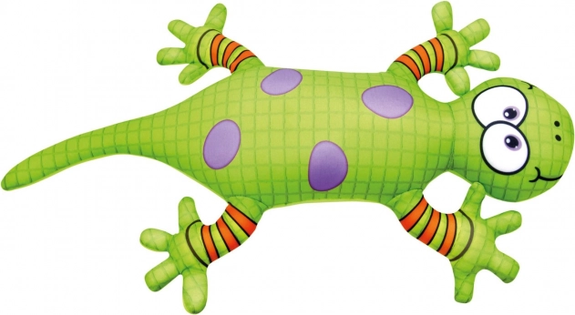 Pluszowa salamandra BINO 56 cm – zielona