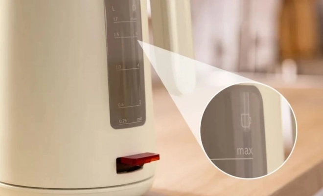 Beżowy czajnik elektryczny Bosch MyMoment 1,7l