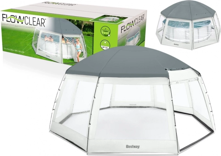 Altana do basenu 600 × 600 × 295 cm Bestway