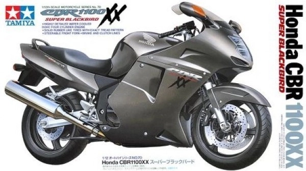 Plastikowy model motocykla HONDA CBR 1100XX BLACKBIRD do sklejania i malowania