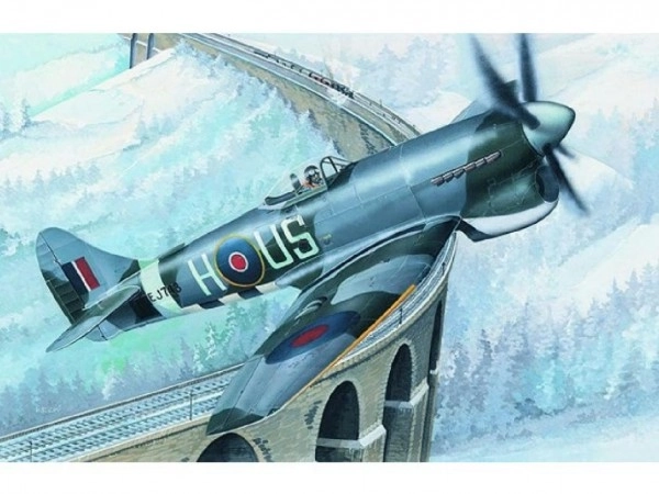 Model samolotu Hawker Tempest MK.V