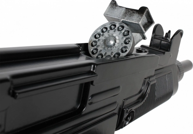 Karabin metalowy czarny 12 strzałów
