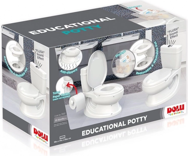 Realistyczne wrażenia z dźwiękiem spłukiwania