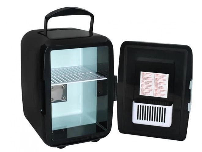 Ruhhy Przenośna czarna mini - lodówka 4L 12V/220V