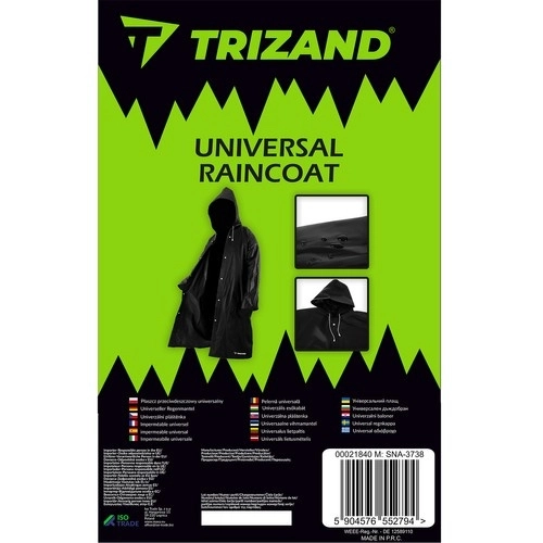 Trizand 21840 Peleryna UNI Czarna