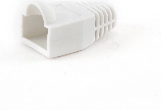 Osłonka ochronna na wtyk RJ45, 100 szt., biała