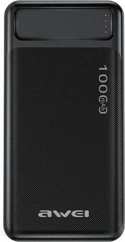 Powerbank 10 000 mAh P5K 2xUSB 2,1A czarna