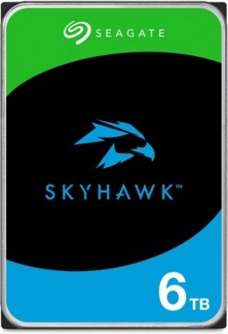 Seagate SkyHawk 6 TB 3,5" SATA HDD do monitoringu, 256 MB cache