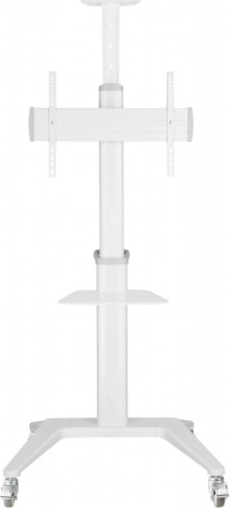 Mobilny stojak TV TECHLY 37–70" o udźwigu 70 kg, biały