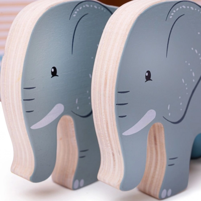 Drewniana zabawka Arka Noego od Bigjigs Toys