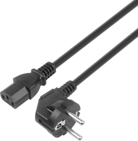 Przewód zasilający 1,8 m IEC C13 z certyfikatem VDE