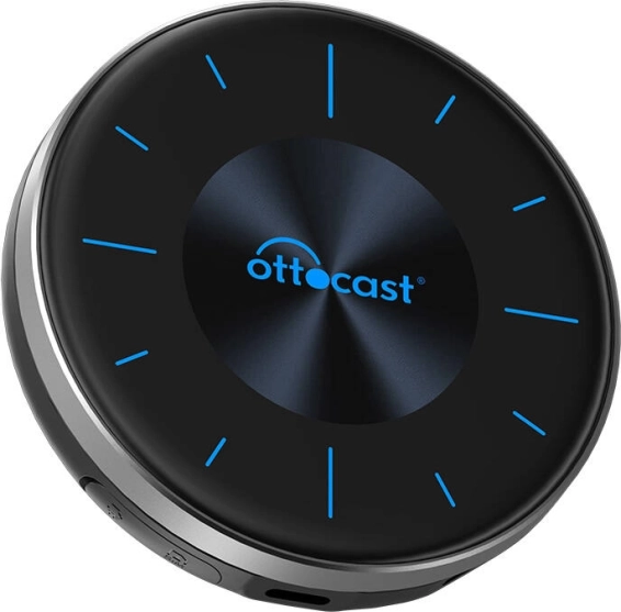 Adapter Ottocast OtooAiBox P3 z Androidem 12, HDMI i 4G LTE do Android Auto i CarPlay (czarny)