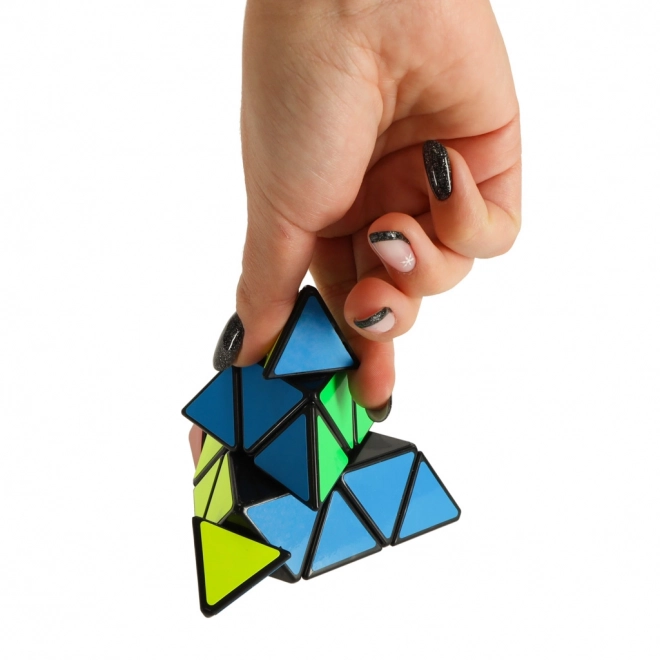 Gra logiczna PYRAMINX kostka do układania 9,7 cm