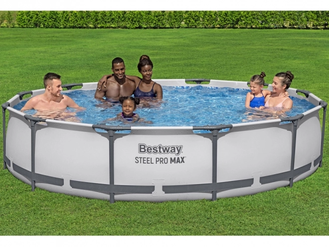 Bestway Steel Pro Max basen 6,473L 366x76 cm z pompą i filtrem