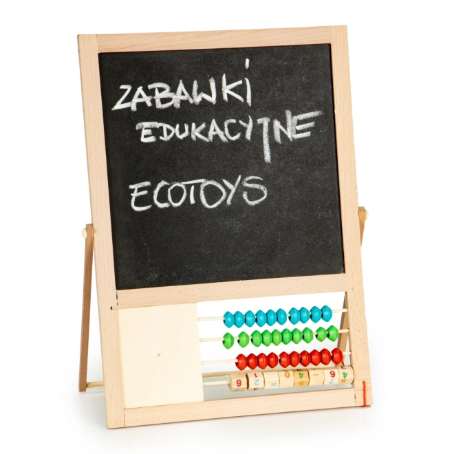 Tablica magnetyczna z cyframi i liczydłem