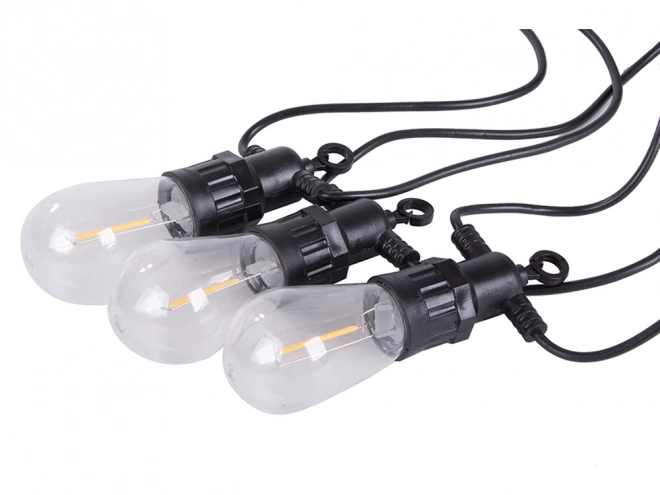 Ogrodowa girlanda świetlna z 20 żarówkami LED