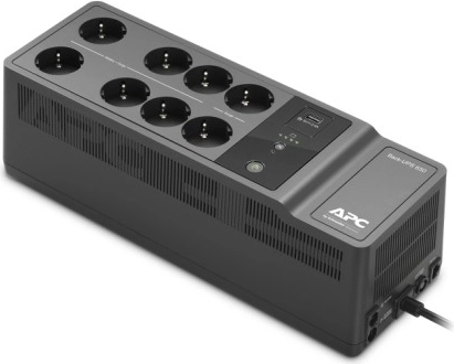 APC Back-UPS 650VA (400 W) z gniazdami Schuko i portem ładowania USB