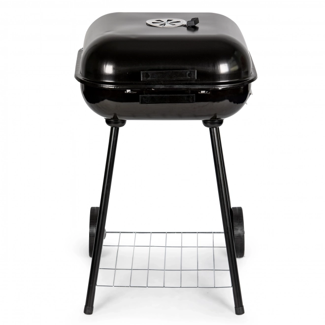 Grill ogrodowy z uchylną pokrywą + kółka