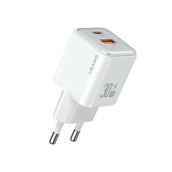 Ładowarka sieciowa USB-C+USB-A PD 3.0 30W szybkie ładowanie