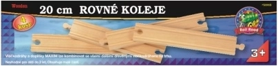 Maxim 20 cm proste tory 4 szt.