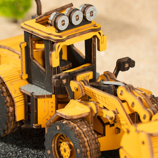 RoboTime drewniane puzzle 3D - Ładowarka