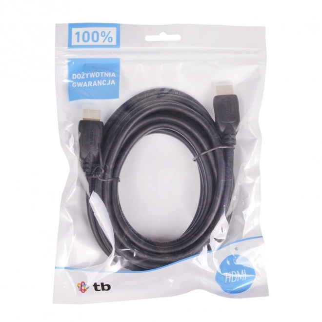 Kabel HDMI 1.4 pozłacany 1.8 m