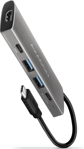 Wieloportowy hub USB‑C 5‑w‑1 10 Gb/s z HDMI 4K i Power Delivery