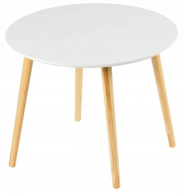 Nowoczesny skandynawski stolik kawowy, 60 cm