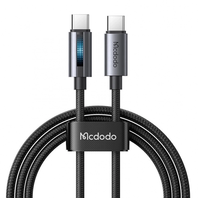 Mcdodo kabel USB-C na USB-C 100W 1,2m czarny