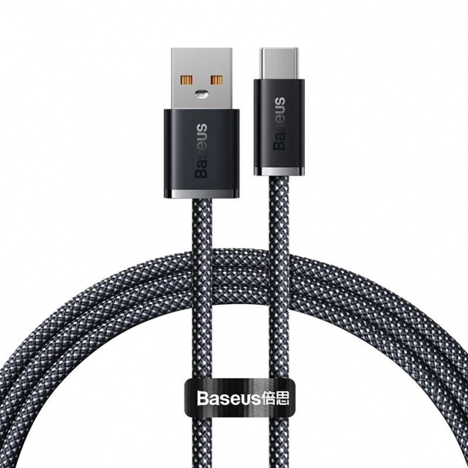 Kabel USB na USB-C Baseus serii Dynamic, 100 W, 1 m (szary)