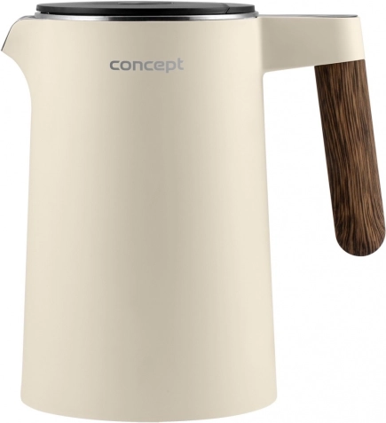 Czajnik elektryczny Concept Norwood 1,5 l, wanilia