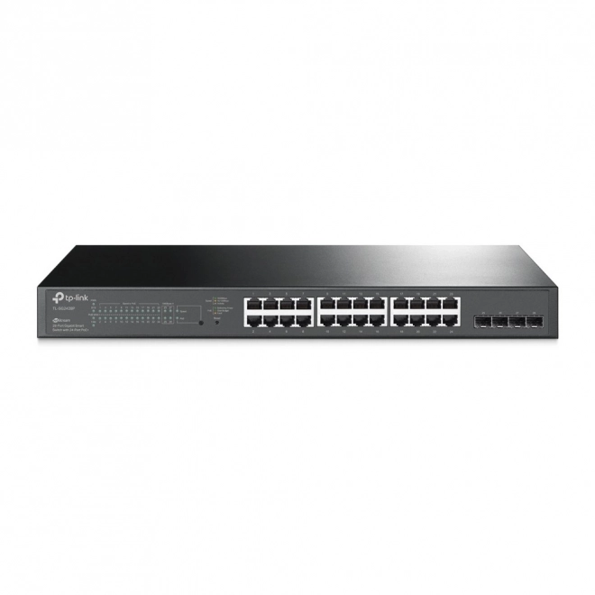Przełącznik TP-Link JetStream 28 portów gigabitowych PoE+ z 4 SFP