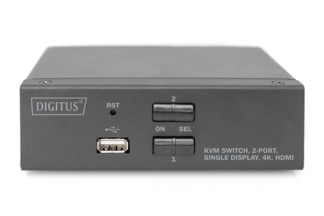 Przełącznik HDMI KVM 2 porty z rozdzielczością 4K
