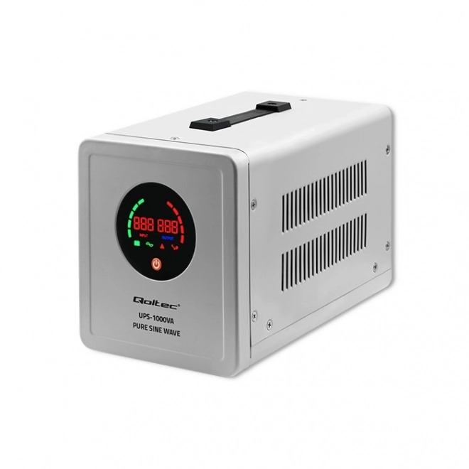 Zasilacz awaryjny Qoltec Pure Sine Wave UPS 1000VA