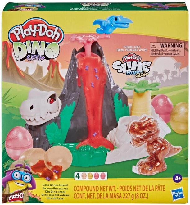 Play-Doh Dino Crew wyspa lawowej wulkanu
