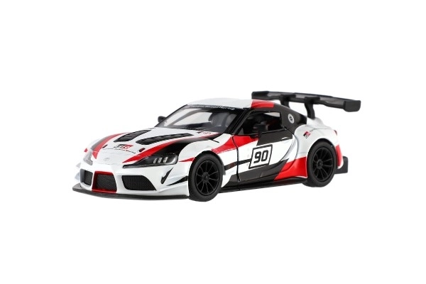 Auto Kinsmart Toyota GR Supra Racing metalowy 13 cm