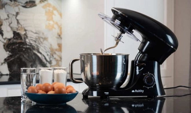 Ruhhy 16745 Robot kuchenny 6,2L+ 24 końcówek cukierniczych 2200W