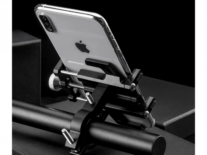 Wytrzymały aluminiowy uchwyt na telefon do roweru