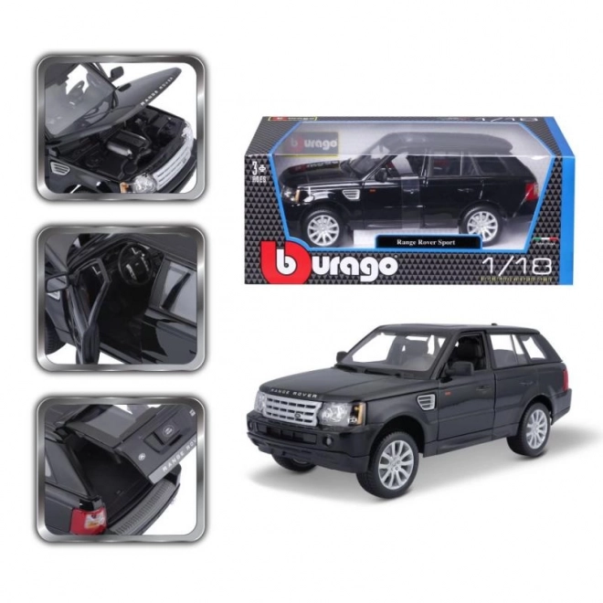 Model Range Rover Sport czarny
