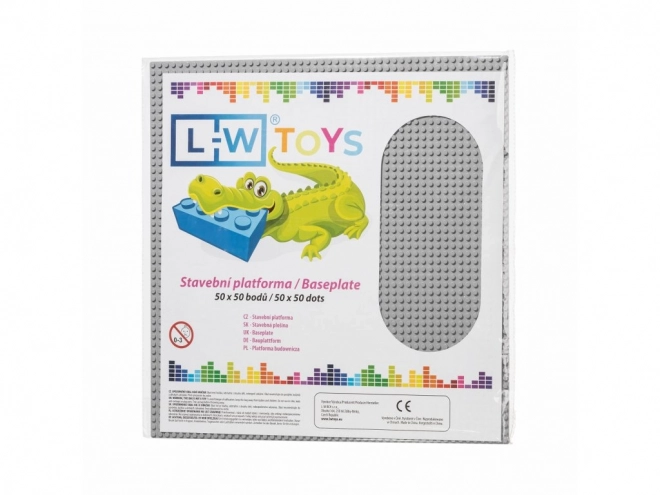 L-W Toys Duża płyta konstrukcyjna 50x50
