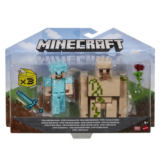 Figurki Minecraft 8 cm zestaw dwupak