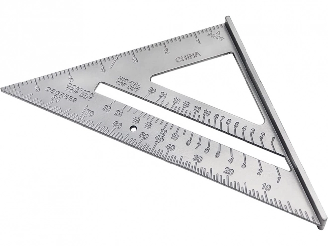 Aluminiowy kątownik z grawerowanymi oznaczeniami 180 mm