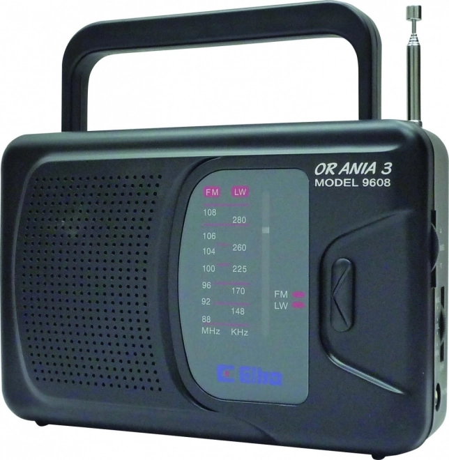 Przenośne radio Eltra ANIA czarne