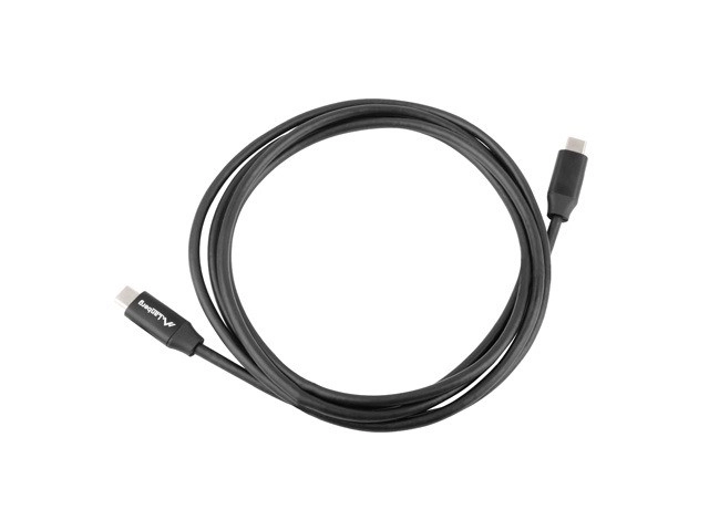 Kabel USB-C 2.0, 1.8m, czarny
