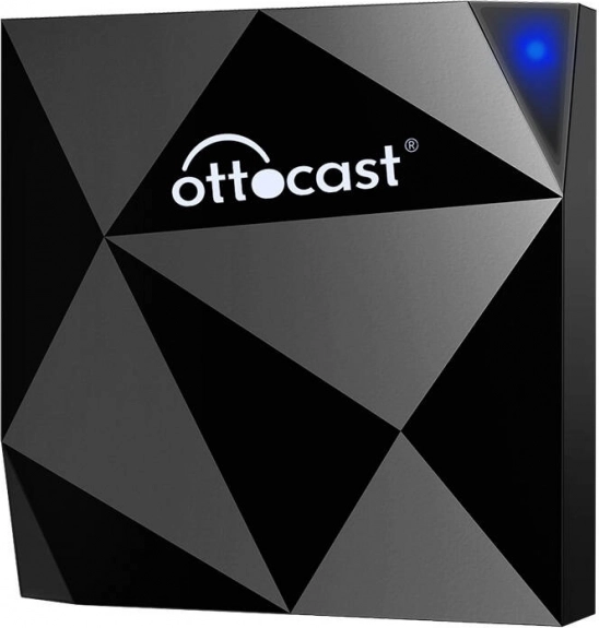Bezprzewodowy adapter Ottocast do CarPlay, czarny