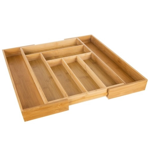 Bambusowy organizator kuchenny do szuflady Ruhha 19189