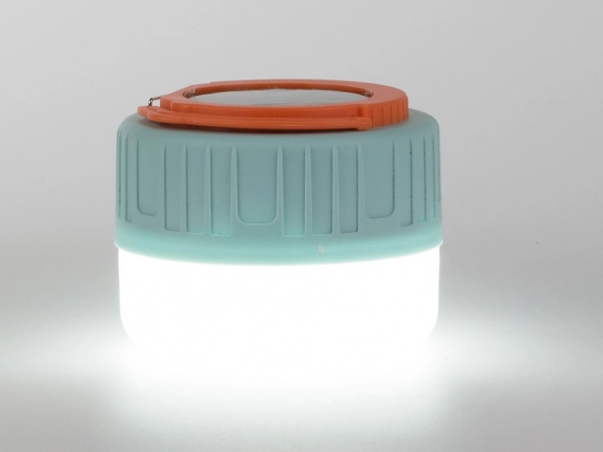 Solarny kempingowy lampion USB LED